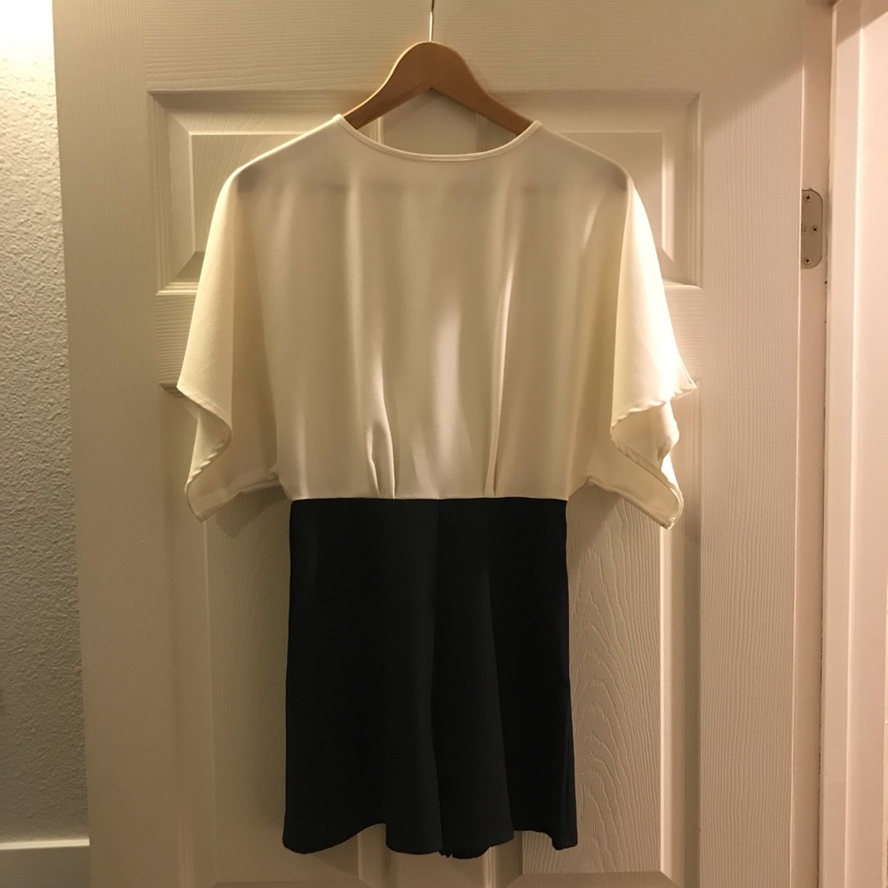 ASOS Black and White Romper